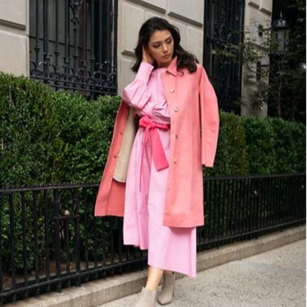 Stripe Asymmetrical Woven Dress (Dot & Stripe)